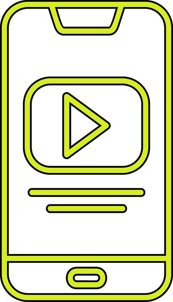 Play Video Vecto Icon vector