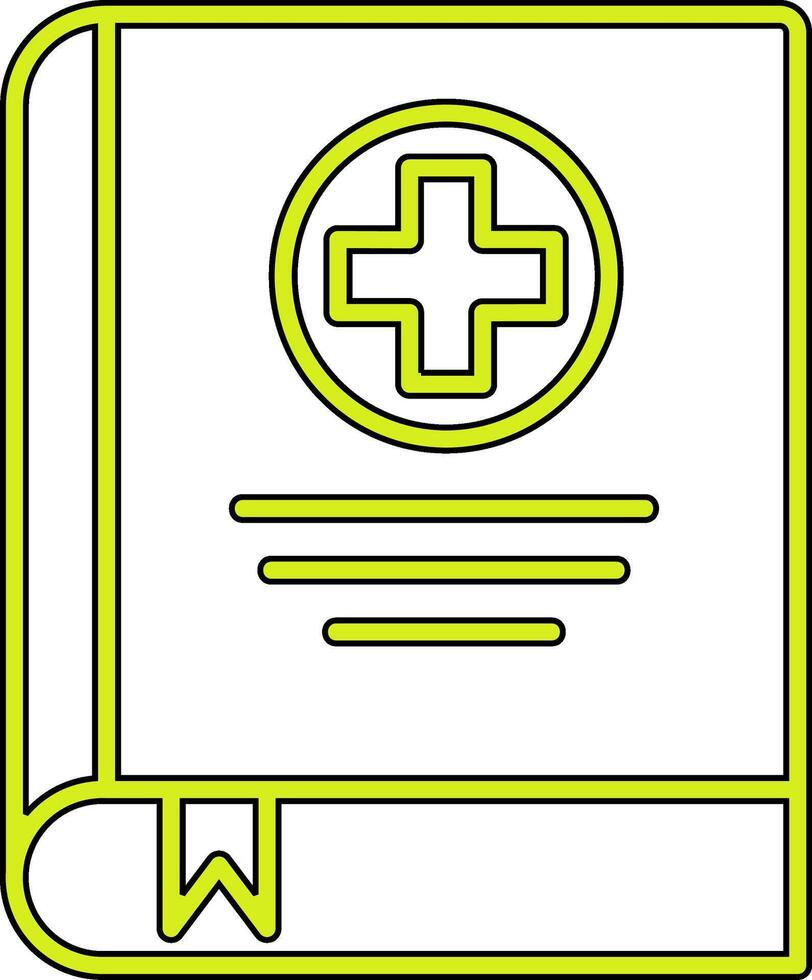 Medical Book Vecto Icon vector