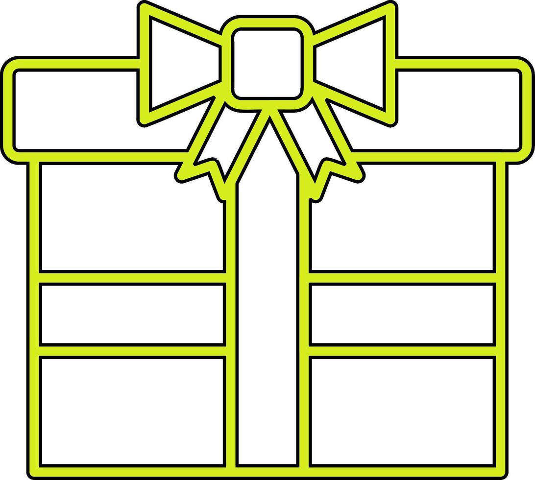 Gift Box Vecto Icon vector