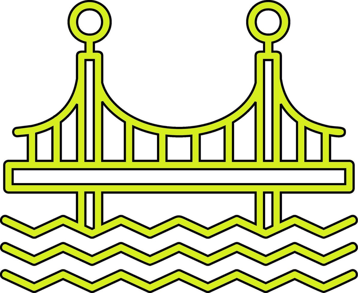Bridge Vecto Icon vector
