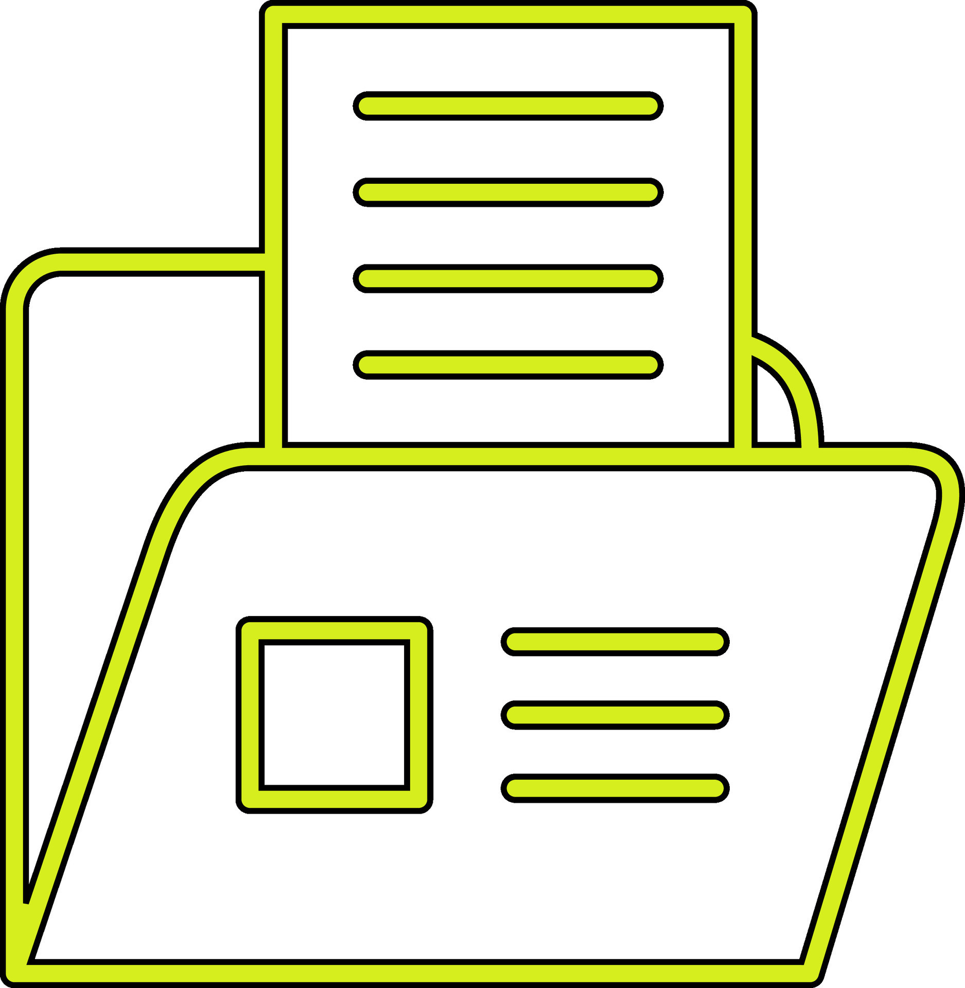 File Folder Vecto Icon 37932113 Vector Art at Vecteezy