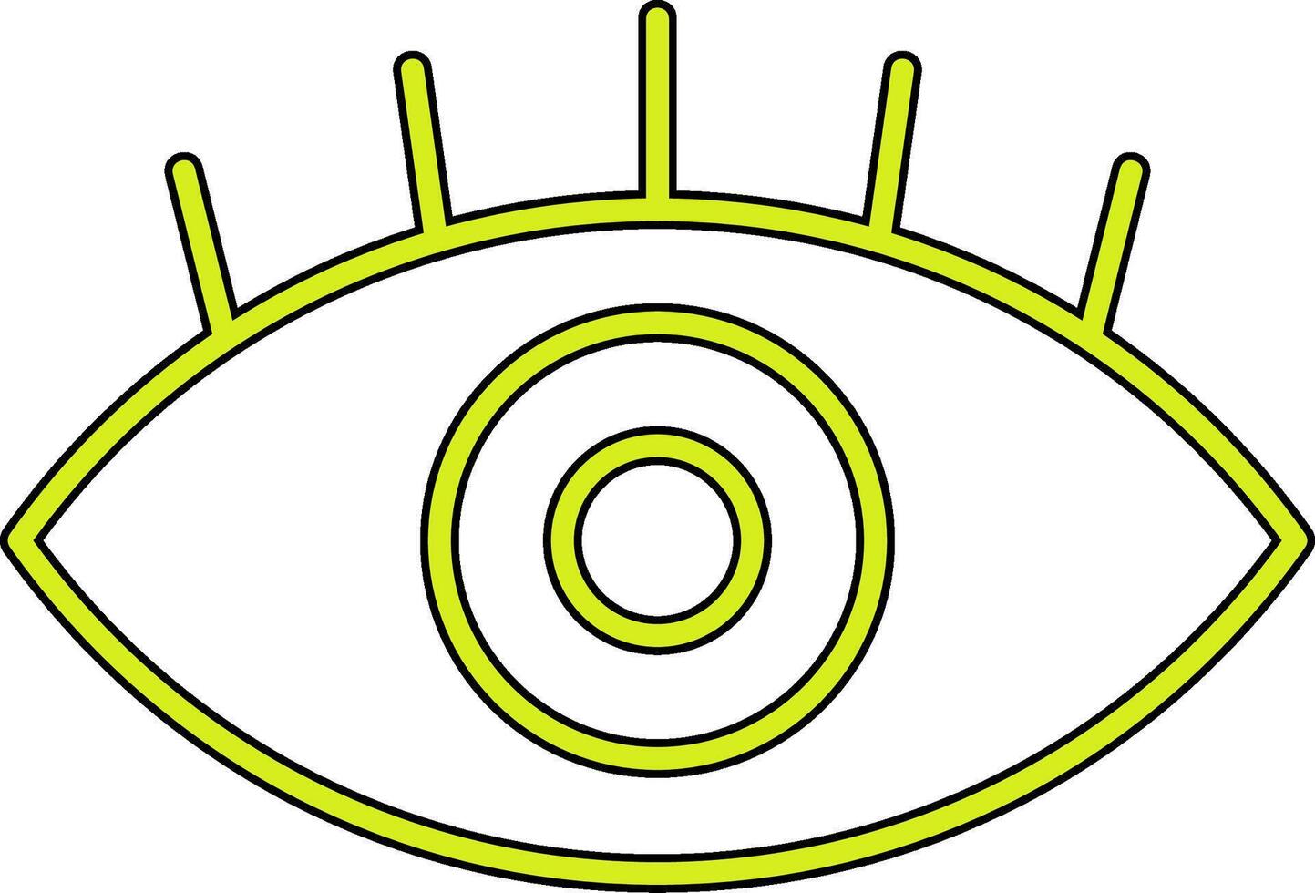 Eye Vecto Icon vector