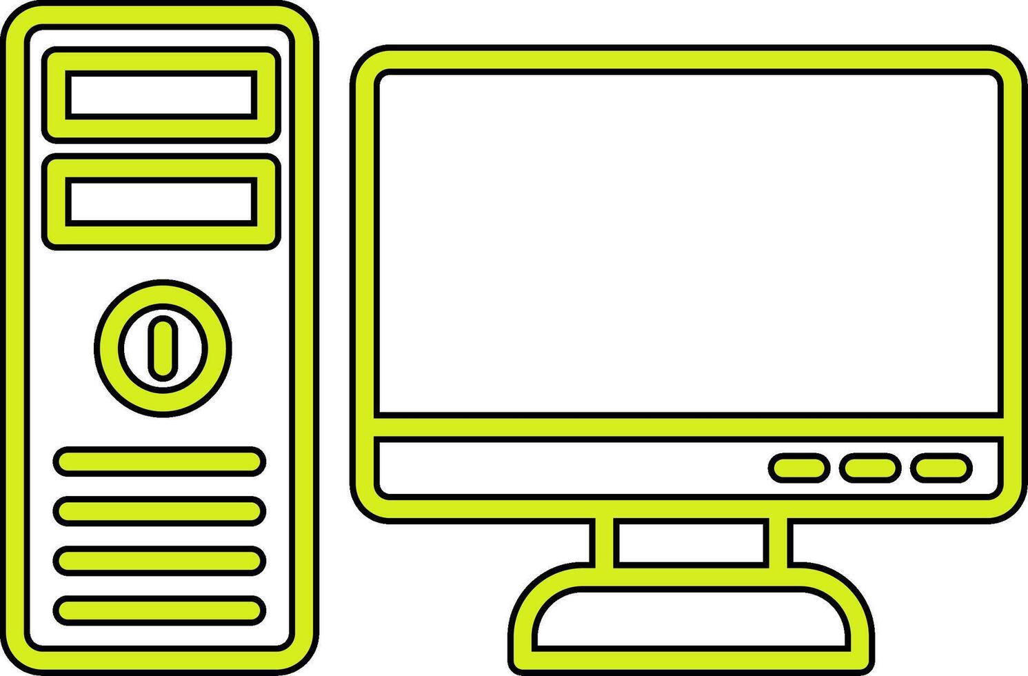 Computer Vecto Icon vector