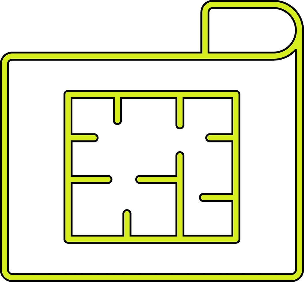 House Plan Vecto Icon vector