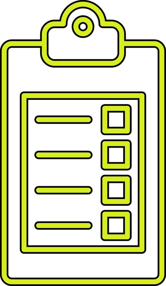 Clipboard Vecto Icon vector