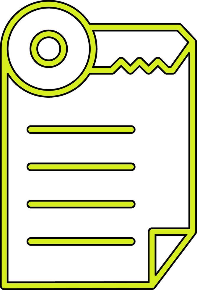 Keyword Notes Vecto Icon vector