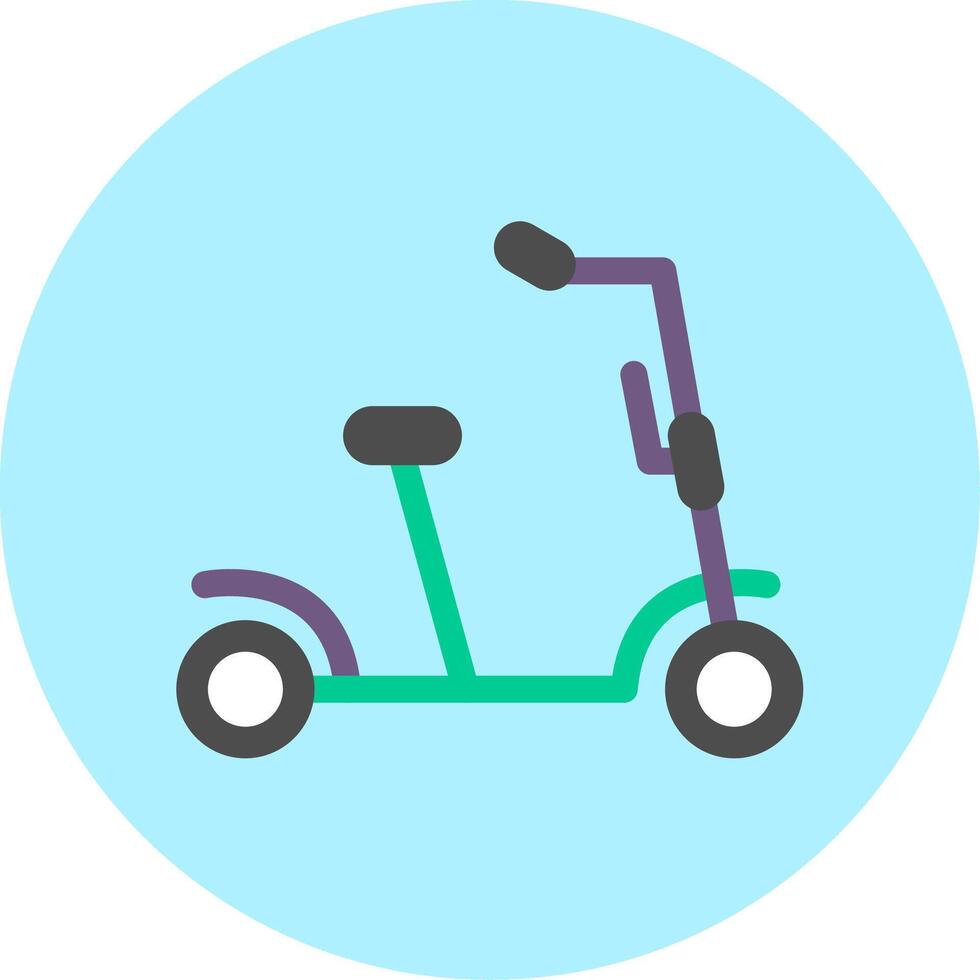 Kick Scooter Vecto Icon vector