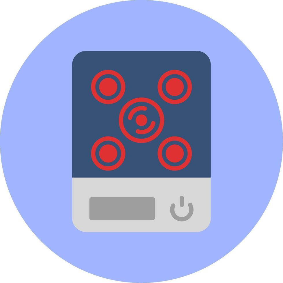 Induction Stove Vecto Icon vector