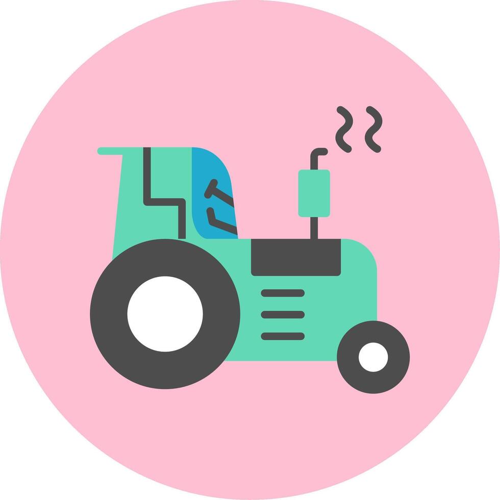 Tractor Vecto Icon vector