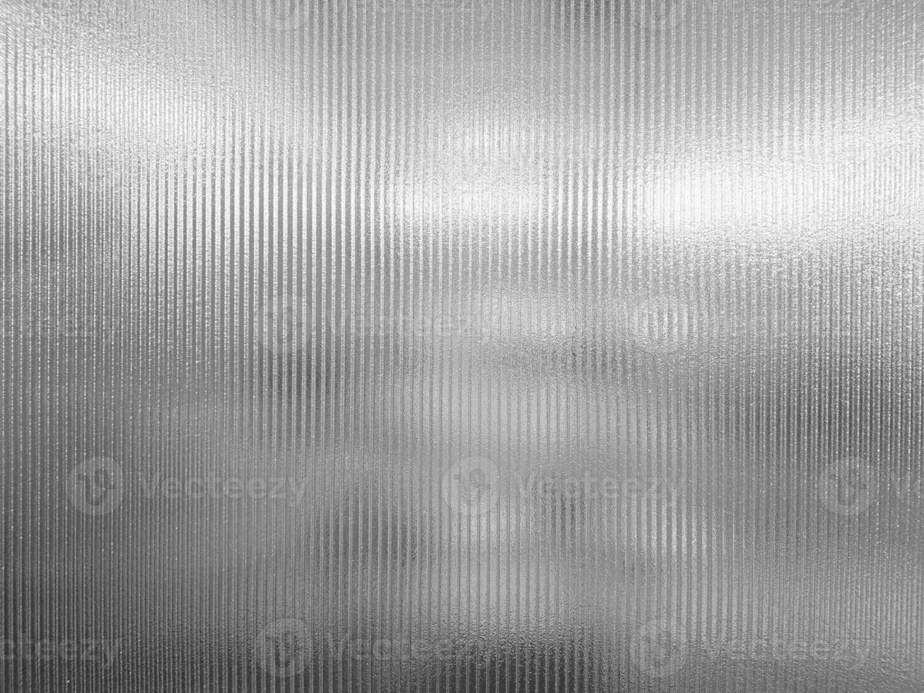 White Vertical Glass Striped Wall Background. photo