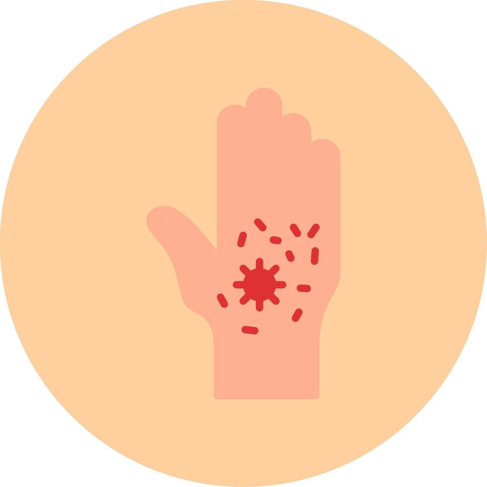 sucio mano vecto icono vector