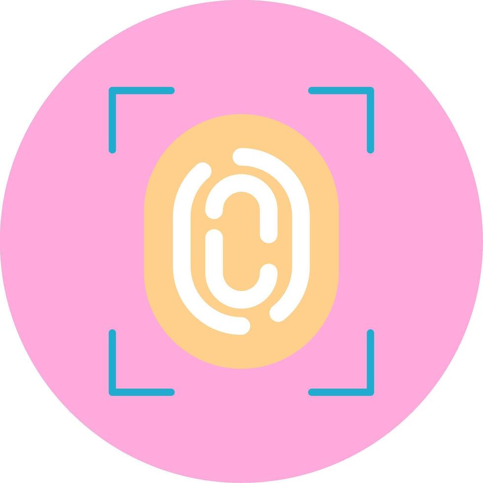 Fingerprint Vecto Icon vector