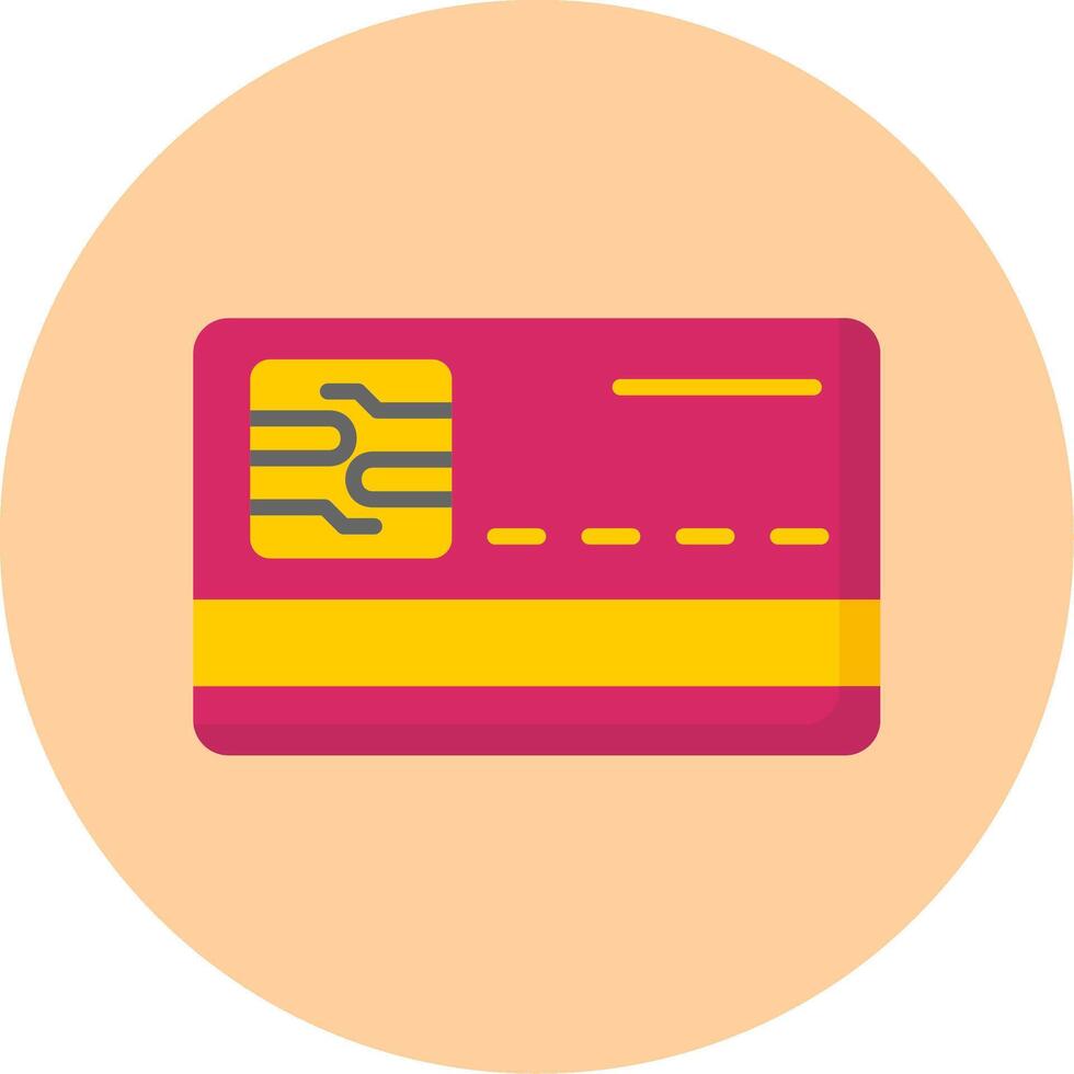 Smart Card Vecto Icon vector