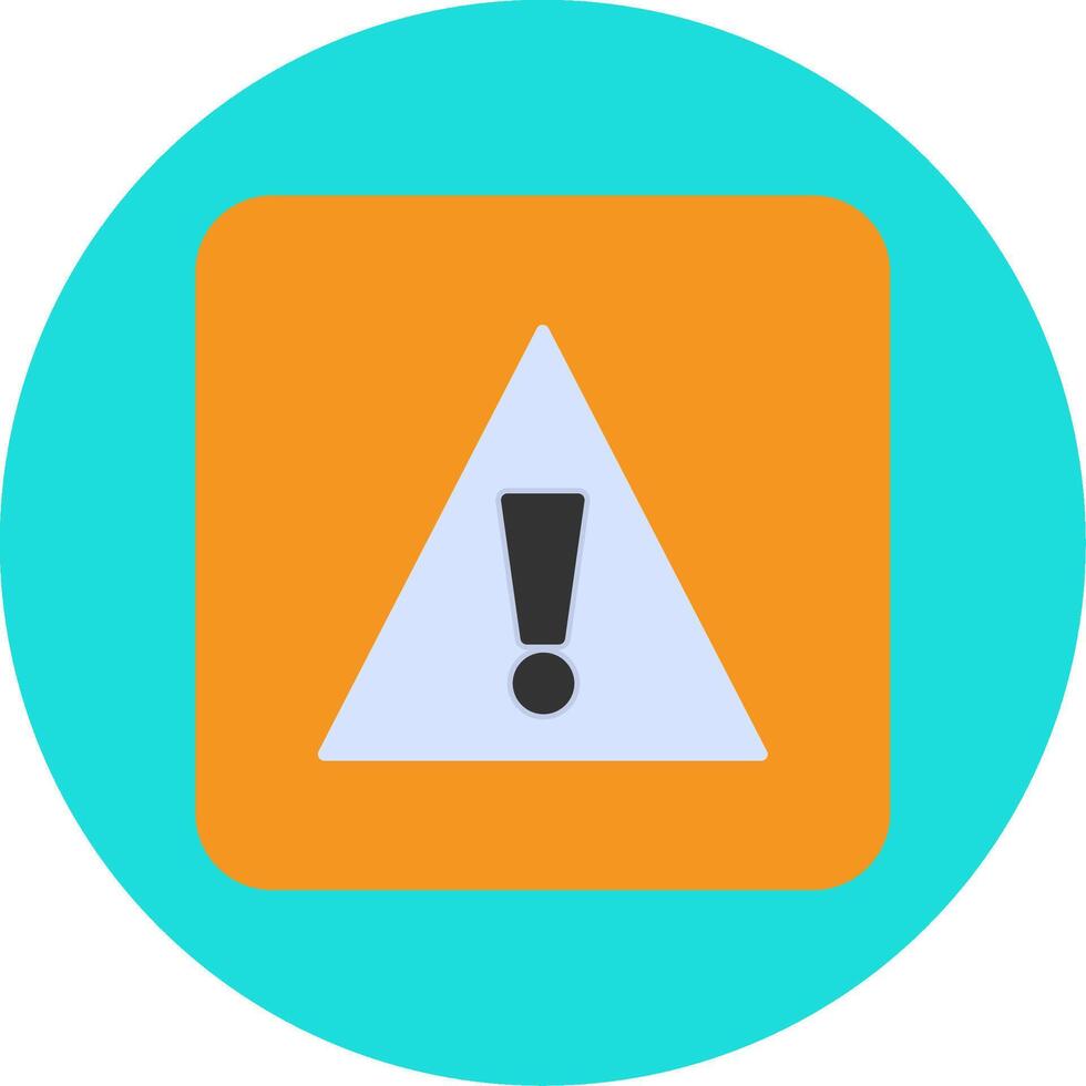 Caution Sign Vecto Icon vector