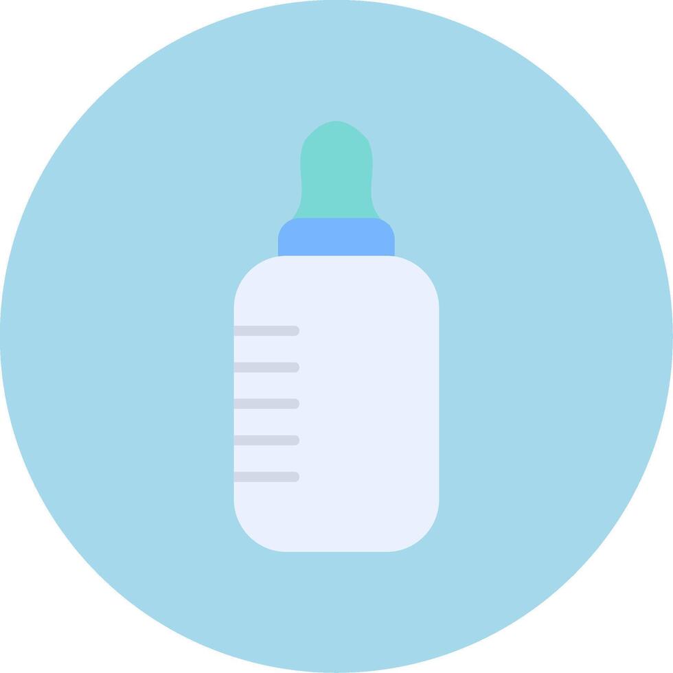 bebé botella vecto icono vector
