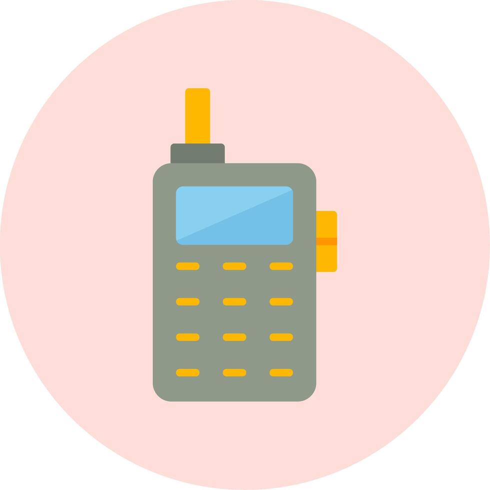 Old Phone Vecto Icon vector