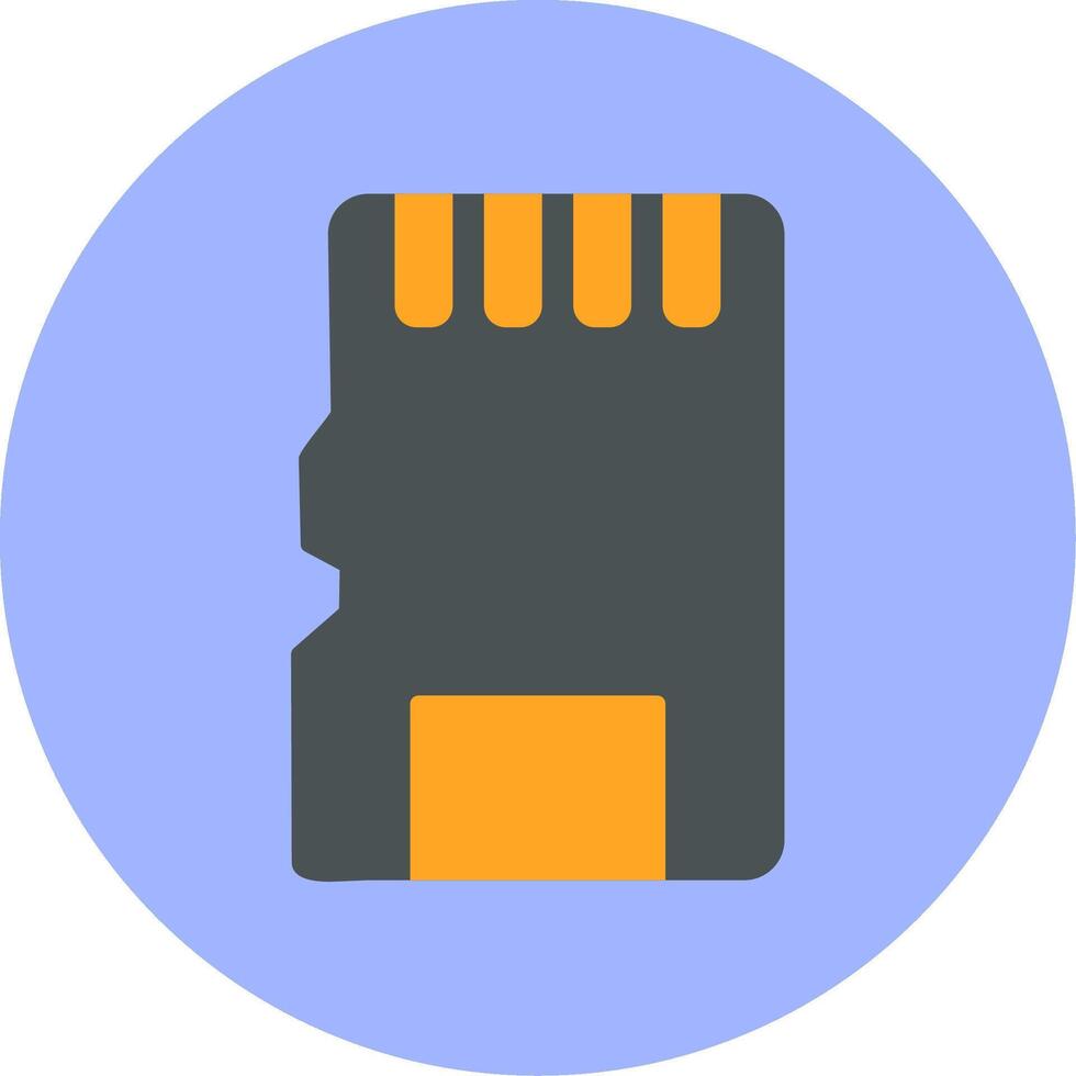 Sd Card Vecto Icon vector