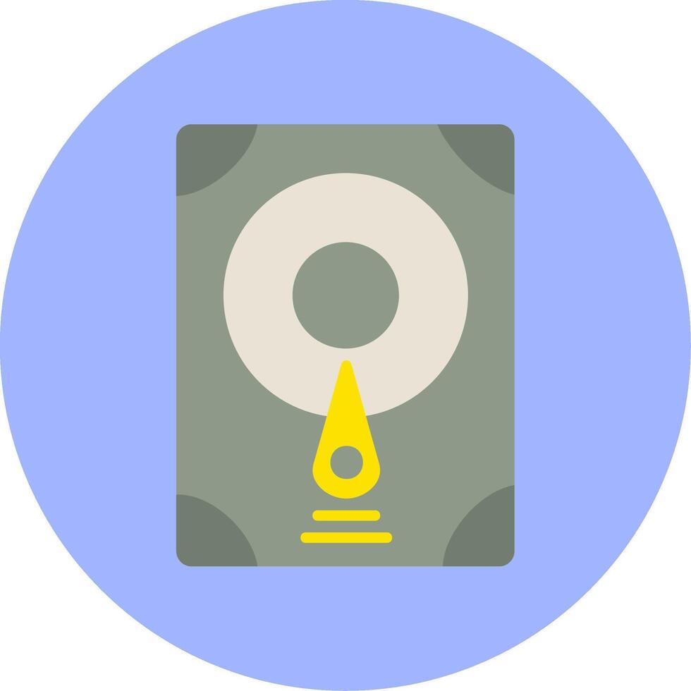 Hard Disk Vecto Icon vector