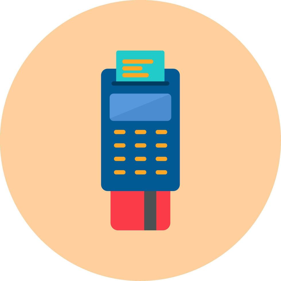 pos terminal vecto icono vector