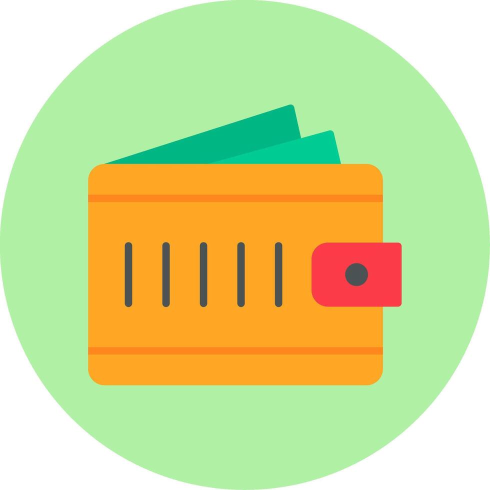 Cash Wallet Vecto Icon vector