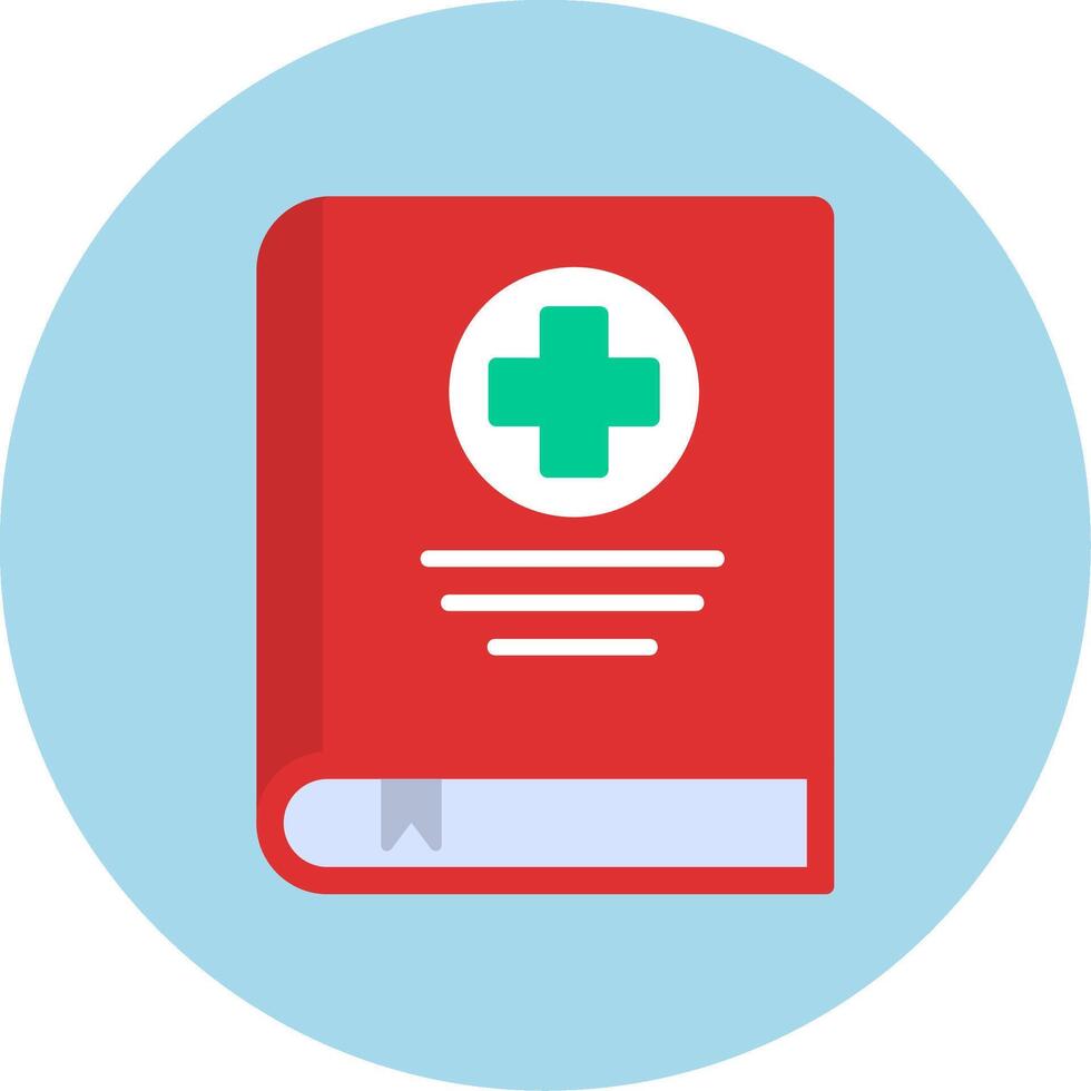 Medical Book Vecto Icon vector