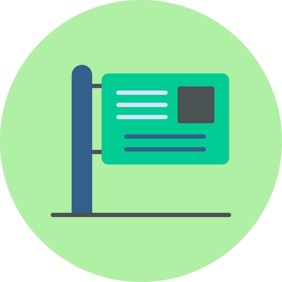 Billboard Vecto Icon vector