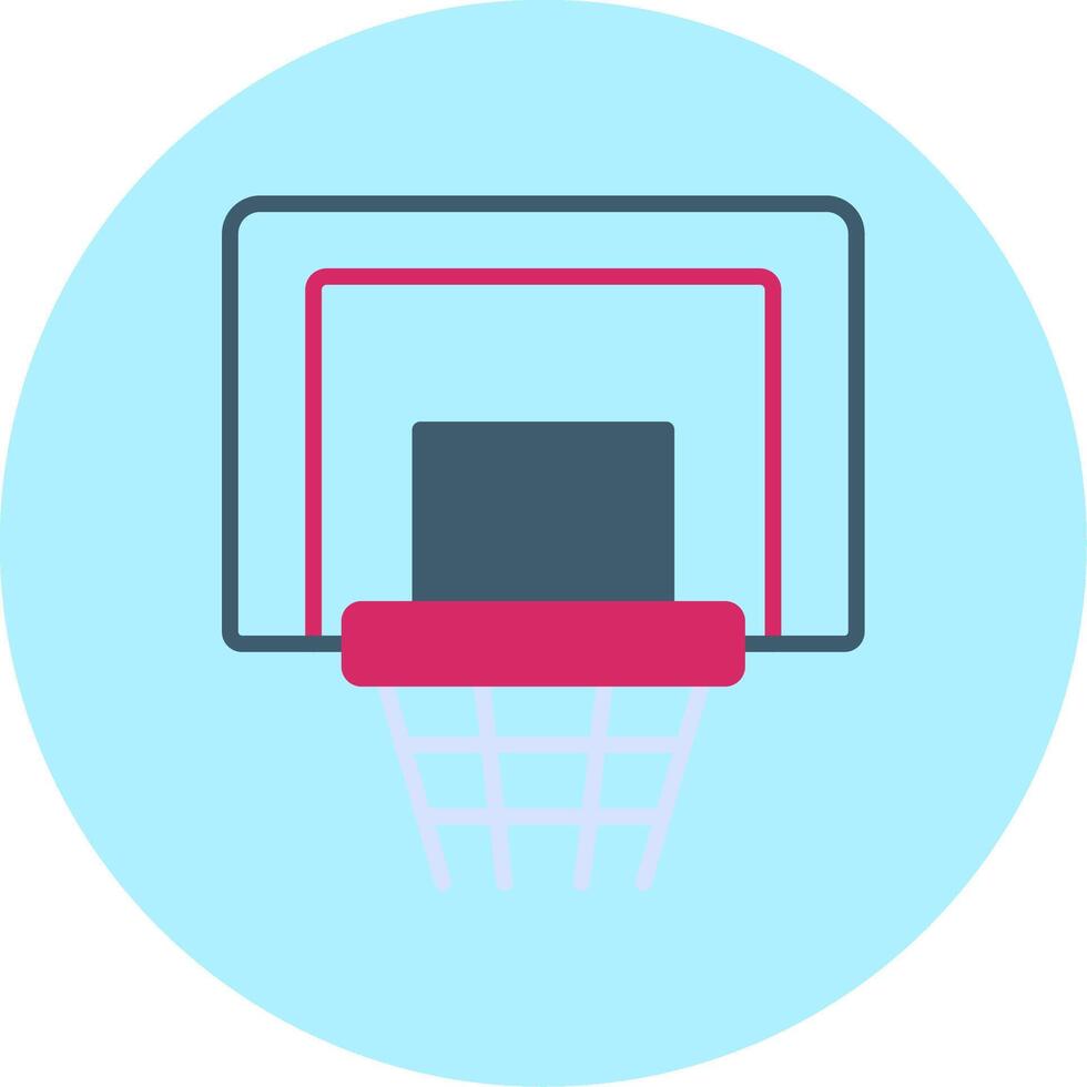 baloncesto aro vecto icono vector