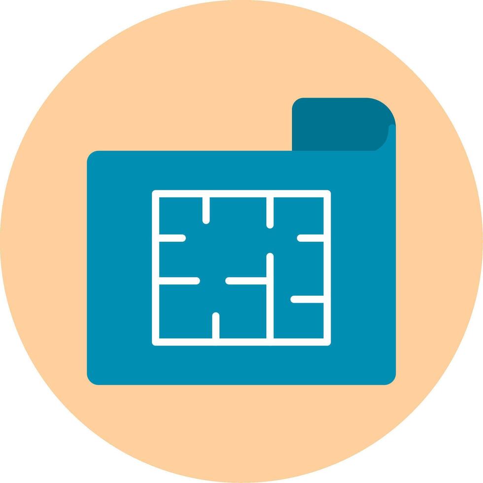 House Plan Vecto Icon vector