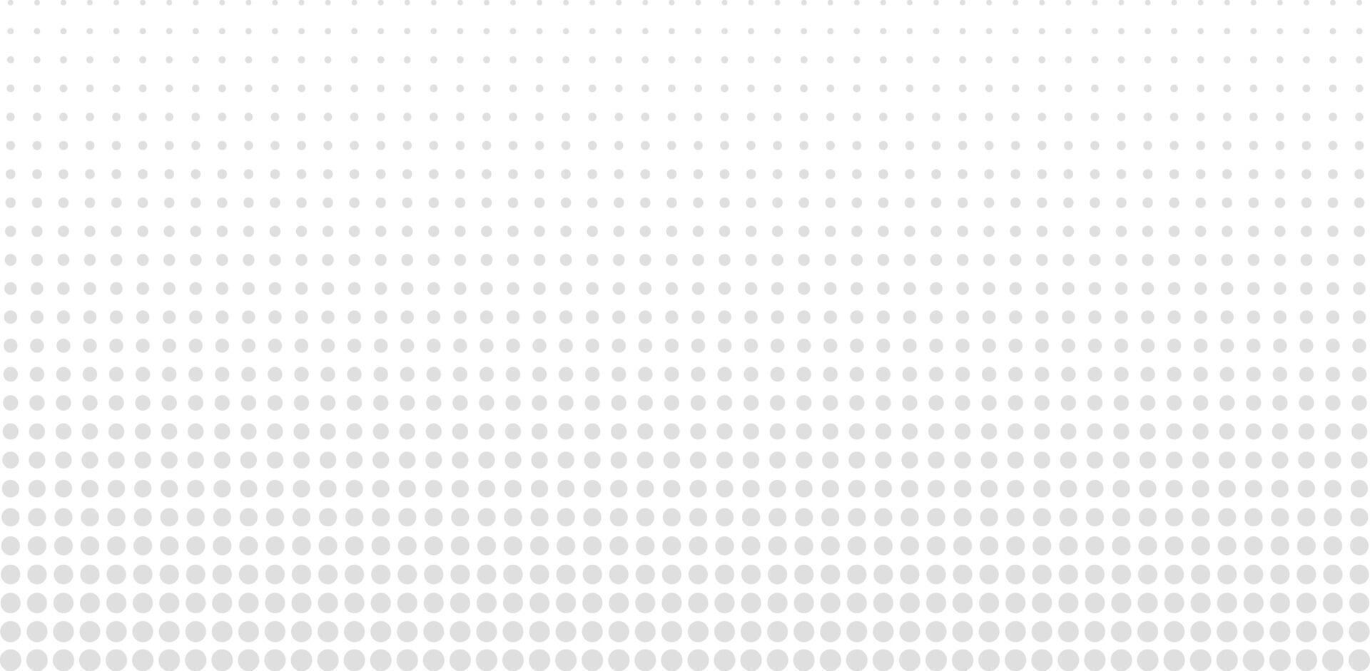 Abstract grey halftone dotted backgorund, futuristic transparent white pattern, modern geometric vector wallpaper