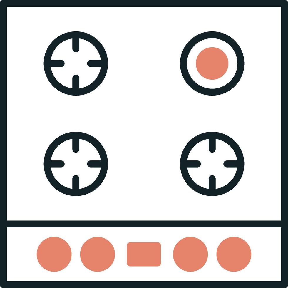 Hob Vecto Icon vector