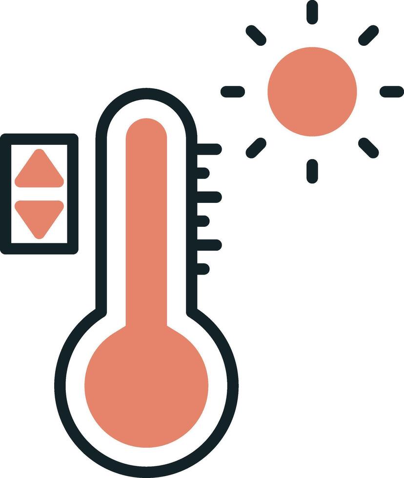 Temperature Control Vecto Icon vector