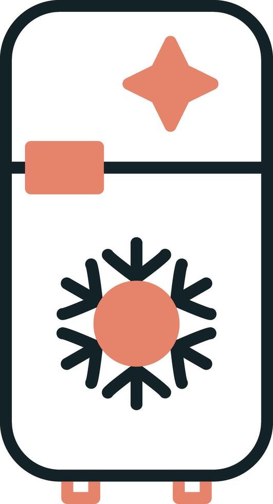 Fridge Vecto Icon vector