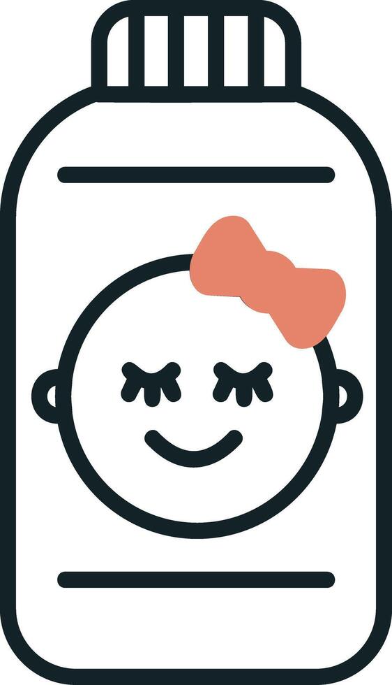 Baby Powder Vecto Icon vector