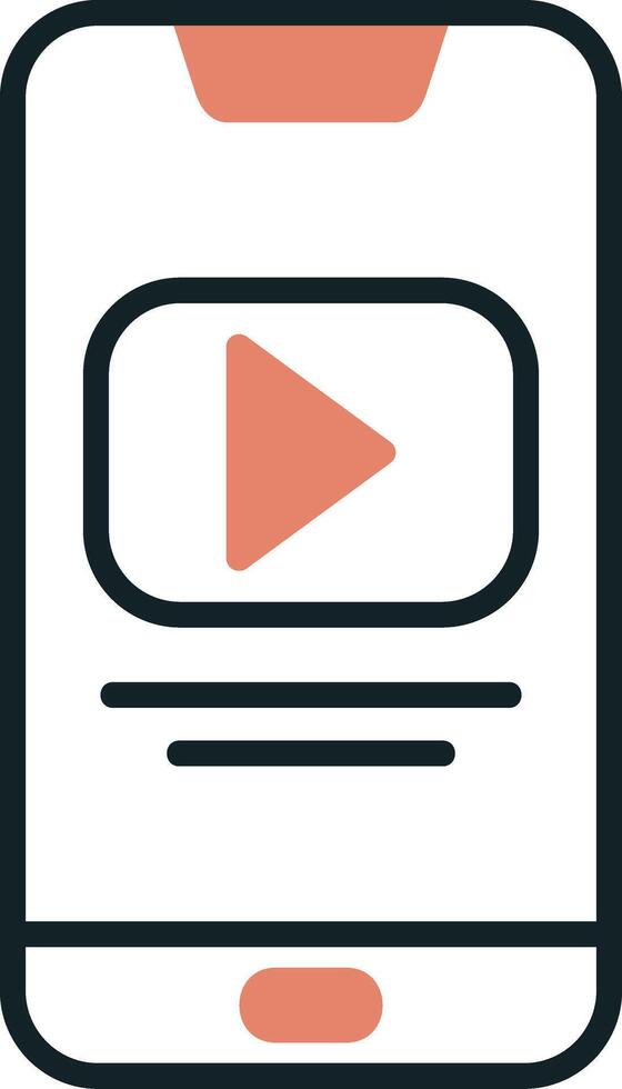 Play Video Vecto Icon vector