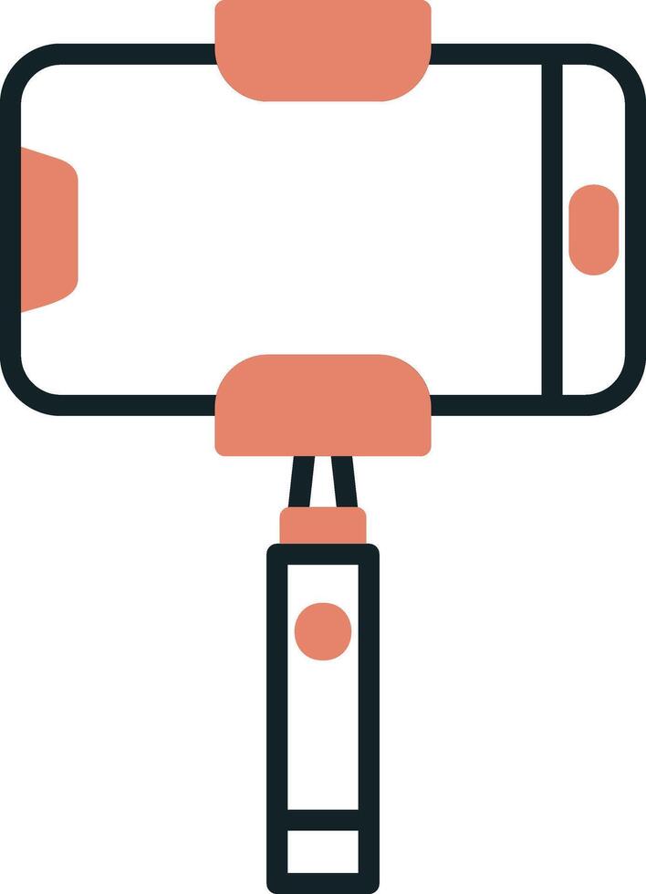 Selfie Stick Vecto Icon vector