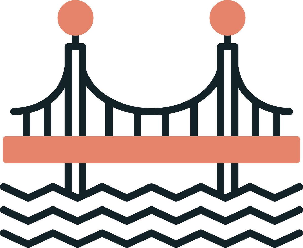 Bridge Vecto Icon vector