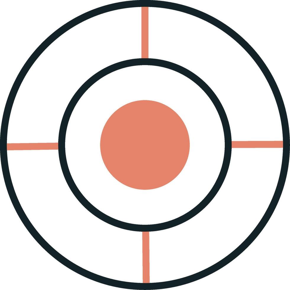 Target Vecto Icon vector