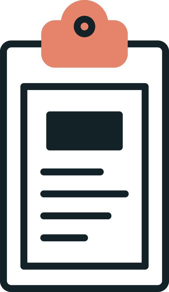 Clipboard Vecto Icon vector