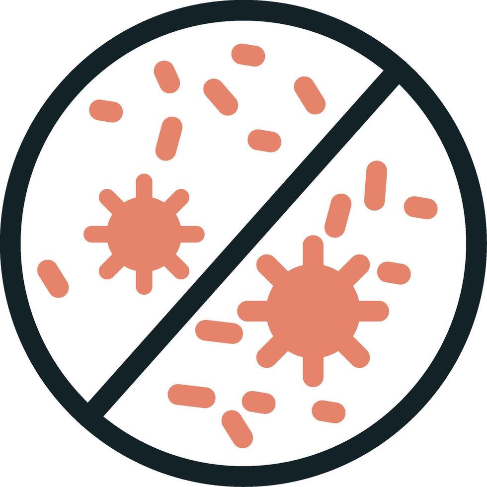 Antibacterial Vecto Icon vector