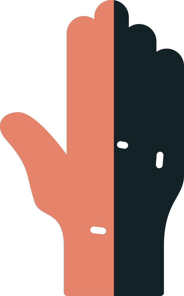 sucio mano vecto icono vector