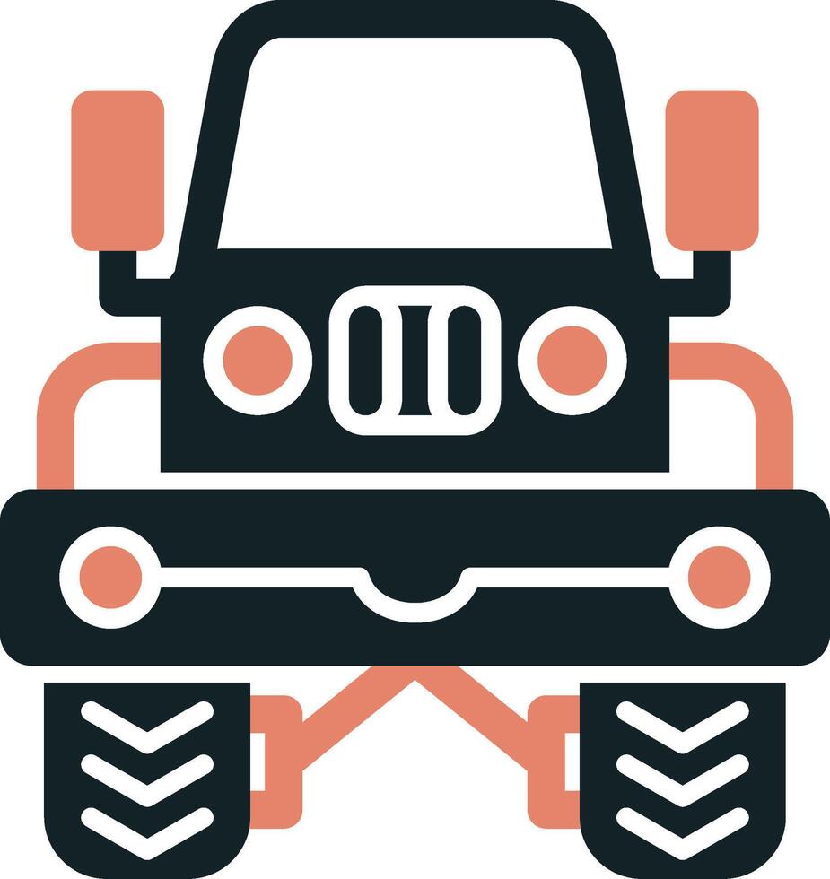 Jeep Vecto Icon vector