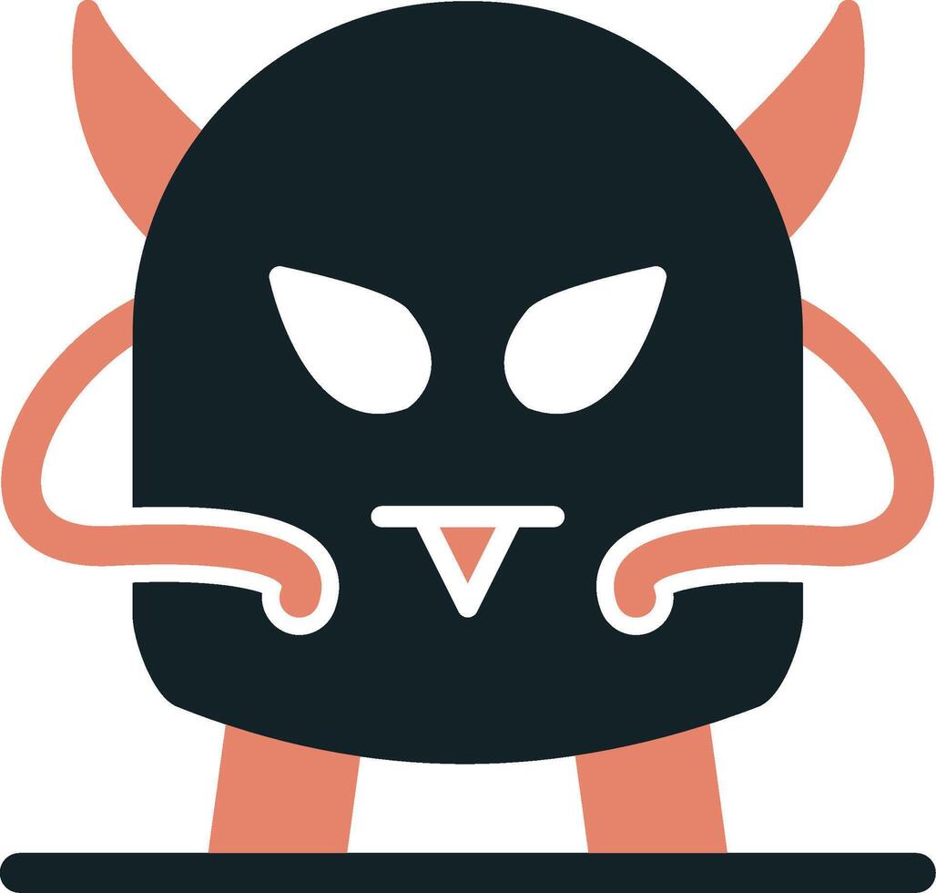 monstruo vecto icono vector