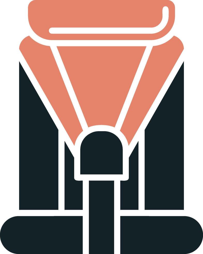 Car Seat baby Vecto Icon vector