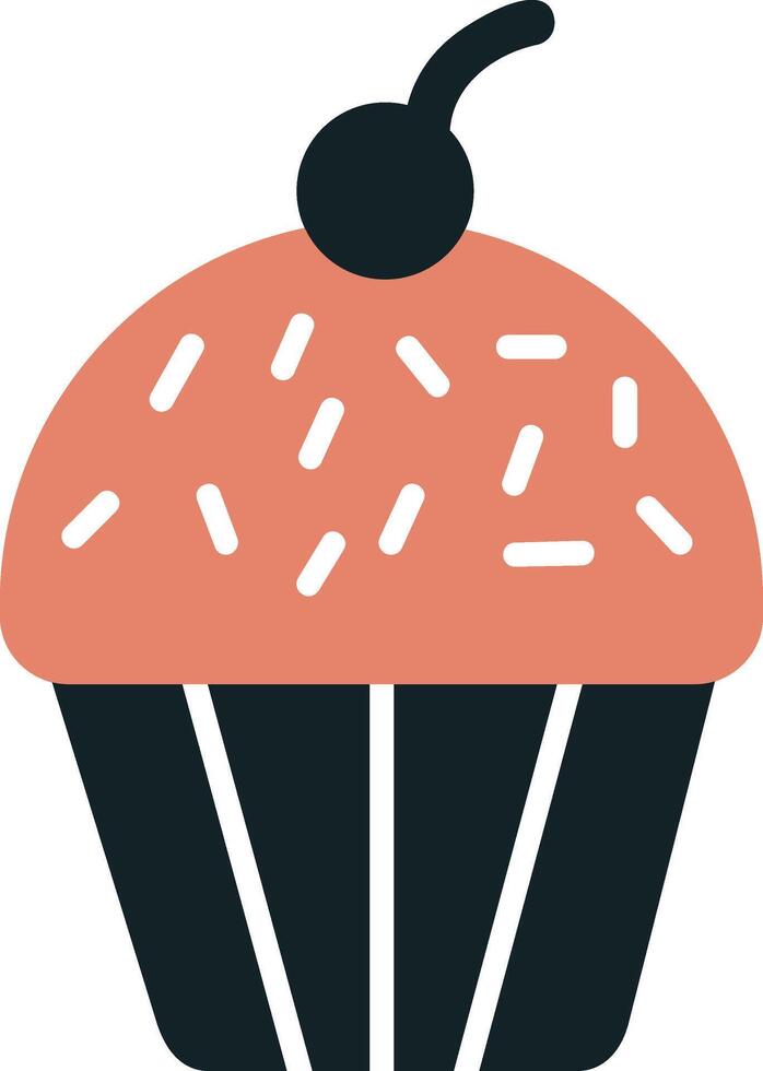 Cupcake Vecto Icon vector