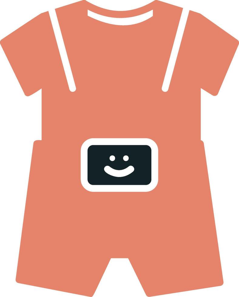 Dungarees Vecto Icon vector