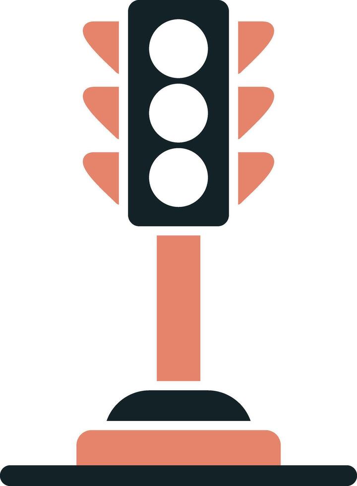 Traffic light Vecto Icon vector