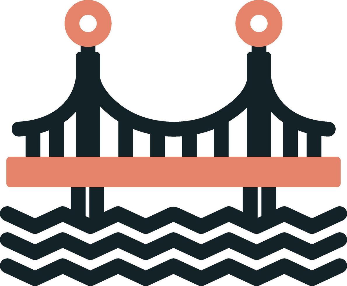 Bridge Vecto Icon vector