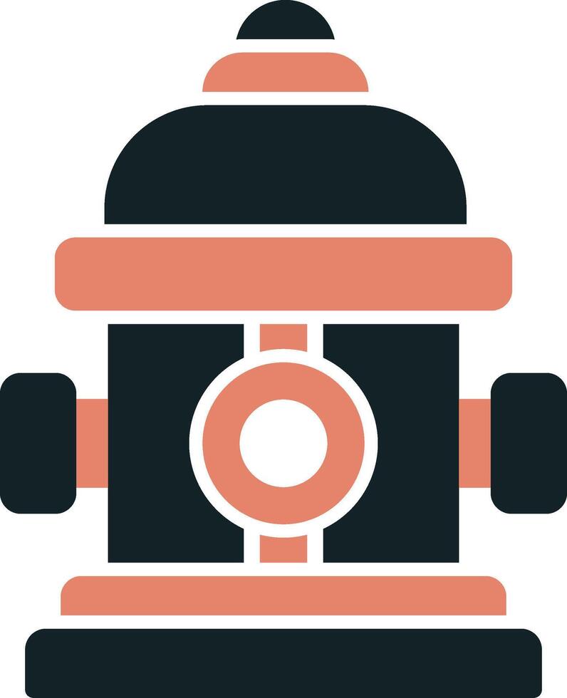 Fire Hydrant Vecto Icon vector