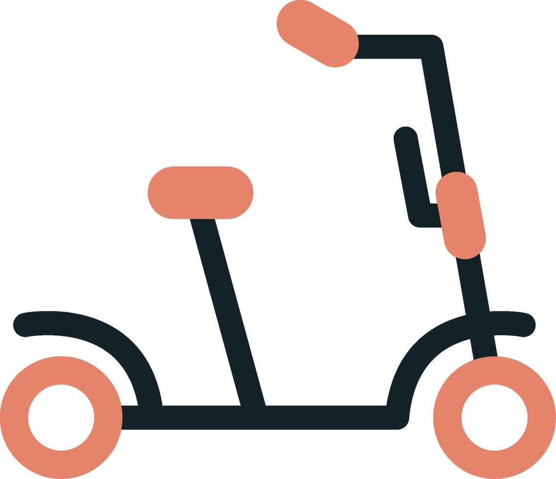 Kick Scooter Vecto Icon vector