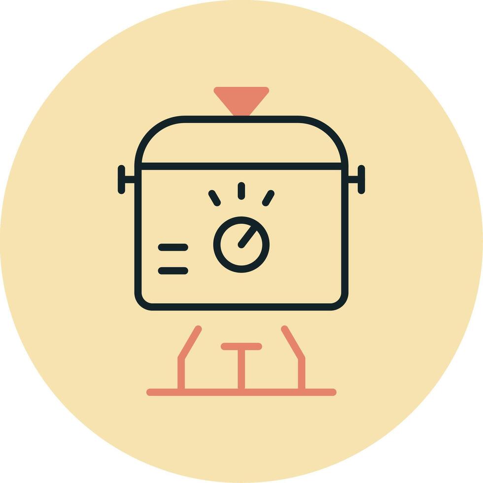 Slow Cooker Vecto Icon vector